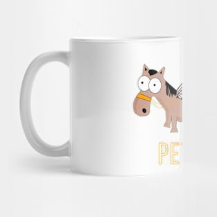 Pegasus Pet Gaz Funny French Pun About Farts Mug